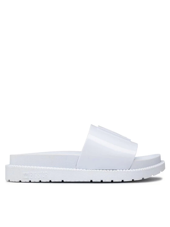 Big Star Shoes Γυναίκες Παντόφλες FF274812 Λευκό Λευκό 2 Big Star Shoes Γυναίκες Παντόφλες FF274812 Λευκό Λευκό - Image 2