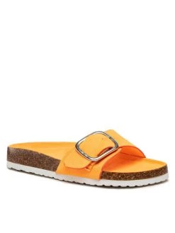 Big Star Shoes Γυναίκες Παντόφλες FF274794 Πορτοκαλί Πορτοκαλί