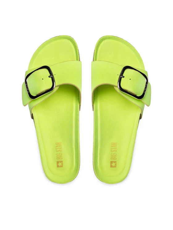 Big Star Shoes Γυναίκες Παντόφλες FF274795 Κίτρινο Κίτρινο 6 Big Star Shoes Γυναίκες Παντόφλες FF274795 Κίτρινο Κίτρινο - Image 6