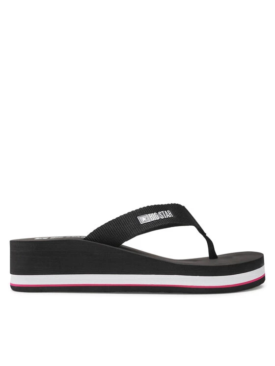 Big Star Shoes Γυναίκες Σαγιονάρες JJ274A332 Μαύρο Μαύρο 2 Big Star Shoes Γυναίκες Σαγιονάρες JJ274A332 Μαύρο Μαύρο - Image 2