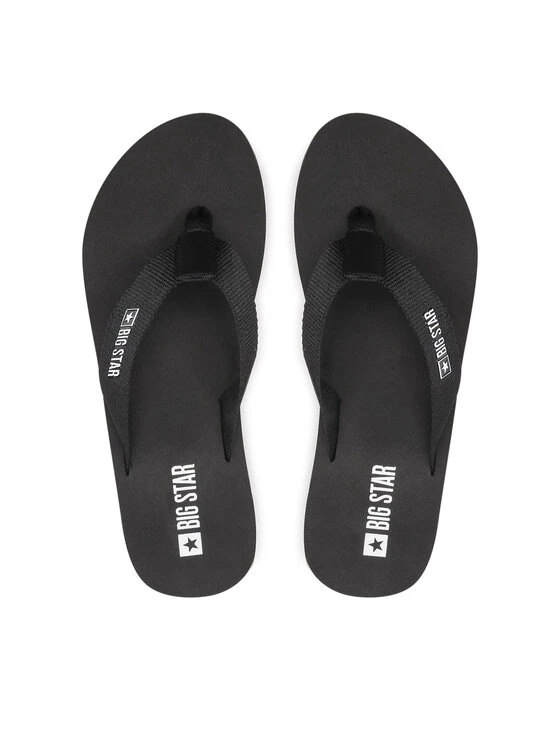 Big Star Shoes Γυναίκες Σαγιονάρες JJ274A332 Μαύρο Μαύρο 6 Big Star Shoes Γυναίκες Σαγιονάρες JJ274A332 Μαύρο Μαύρο - Image 6