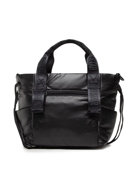 Big Star Shoes Γυναίκες Τσάντες με Χερούλι Τσάντα KK574014 Μαύρο Μαύρο 4 Big Star Shoes Γυναίκες Τσάντες με Χερούλι Τσάντα KK574014 Μαύρο Μαύρο - Image 4