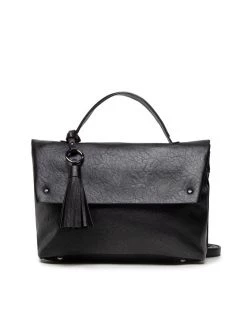 Big Star Shoes Γυναίκες Τσάντες με Χερούλι Τσάντα KK574008 Μαύρο Μαύρο