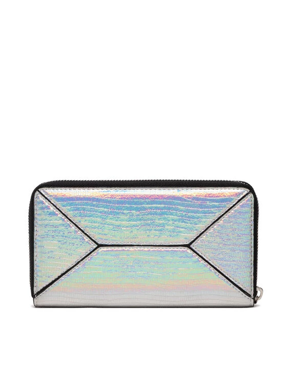 Big Star Shoes Γυναίκες Πορτοφόλια Μεγάλο Πορτοφόλι Γυναικείο KK674026 Ασημί Ασημί 2 Big Star Shoes Γυναίκες Πορτοφόλια Μεγάλο Πορτοφόλι Γυναικείο KK674026 Ασημί Ασημί - Image 2