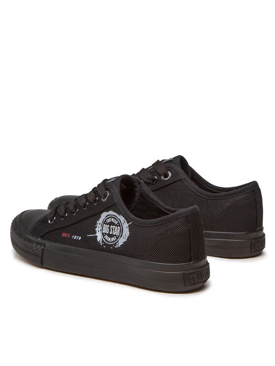 Big Star Shoes Γυναίκες Κλειστά Παπούτσια Sneakers JJ274A256 Μαύρο Μαύρο 3 Big Star Shoes Γυναίκες Κλειστά Παπούτσια Sneakers JJ274A256 Μαύρο Μαύρο - Image 3