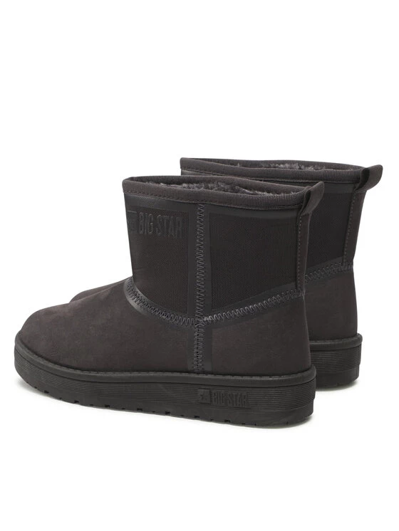 Big Star Shoes Γυναίκες Biker Μποτάκια Παπούτσια KK274615 Γκρι Γκρι 3 Big Star Shoes Γυναίκες Biker Μποτάκια Παπούτσια KK274615 Γκρι Γκρι - Image 3