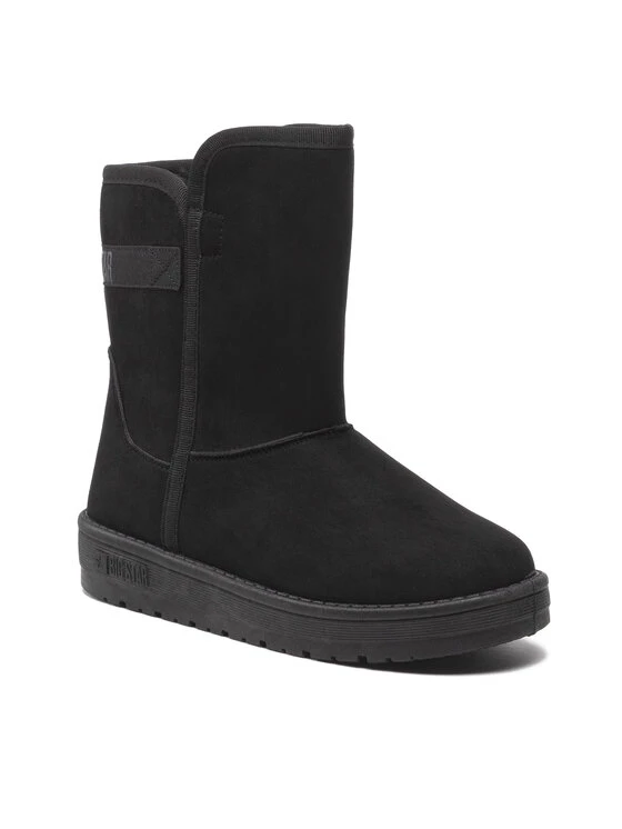 Big Star Shoes Γυναίκες Biker Μποτάκια Παπούτσια KK274618 Μαύρο Μαύρο 1 Big Star Shoes Γυναίκες Biker Μποτάκια Παπούτσια KK274618 Μαύρο Μαύρο