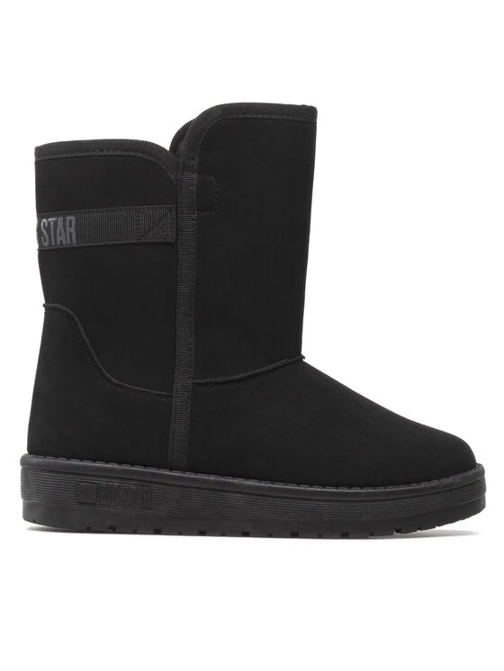 Big Star Shoes Γυναίκες Biker Μποτάκια Παπούτσια KK274618 Μαύρο Μαύρο 2 Big Star Shoes Γυναίκες Biker Μποτάκια Παπούτσια KK274618 Μαύρο Μαύρο - Image 2