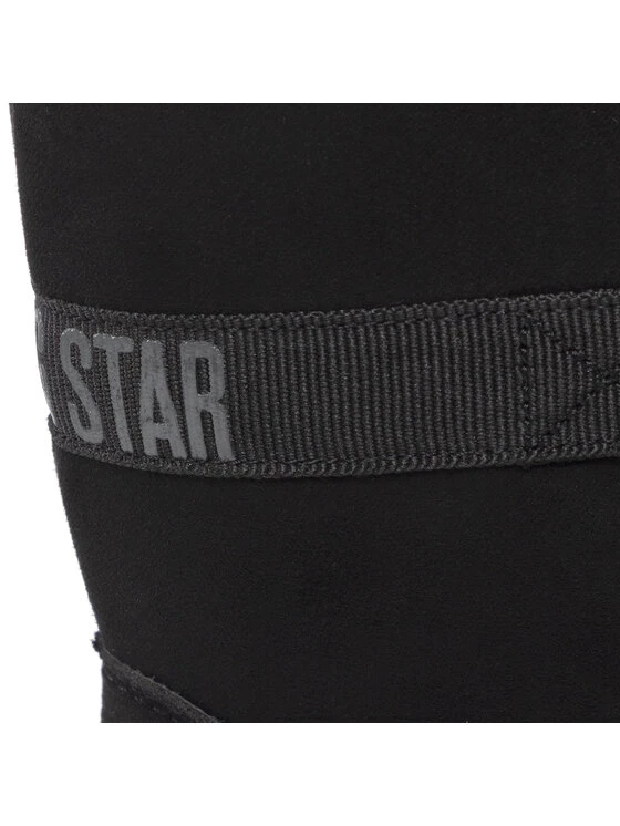 Big Star Shoes Γυναίκες Biker Μποτάκια Παπούτσια KK274618 Μαύρο Μαύρο 6 Big Star Shoes Γυναίκες Biker Μποτάκια Παπούτσια KK274618 Μαύρο Μαύρο - Image 6