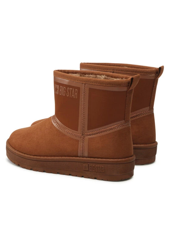 Big Star Shoes Γυναίκες Biker Μποτάκια Μποτάκια KK274612 Καφέ Καφέ 3 Big Star Shoes Γυναίκες Biker Μποτάκια Μποτάκια KK274612 Καφέ Καφέ - Image 3