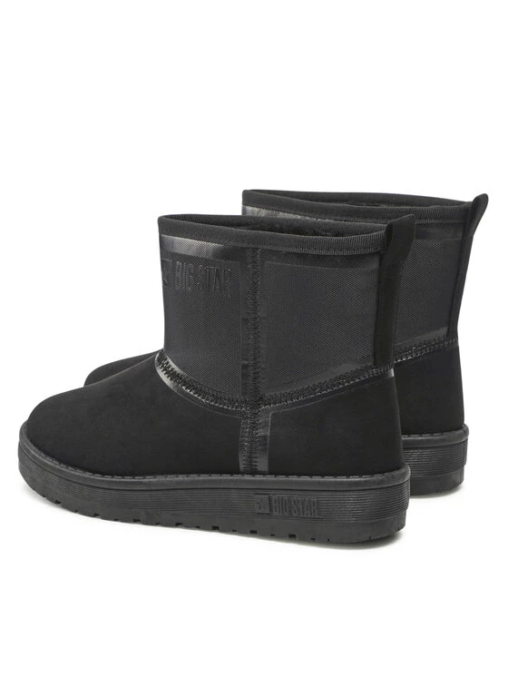 Big Star Shoes Γυναίκες Biker Μποτάκια Μποτάκια KK274614 906 Μαύρο Μαύρο 3 Big Star Shoes Γυναίκες Biker Μποτάκια Μποτάκια KK274614 906 Μαύρο Μαύρο - Image 3