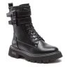 Big Star Shoes Γυναίκες Biker Μποτάκια Ορειβατικά παπούτσια KK274506 Μαύρο Μαύρο