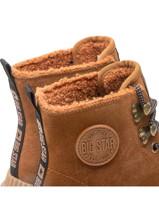 Big Star Shoes Γυναίκες Biker Μποτάκια Ορειβατικά παπούτσια KK274520 Καφέ Καφέ 5 Big Star Shoes Γυναίκες Biker Μποτάκια Ορειβατικά παπούτσια KK274520 Καφέ Καφέ - Image 5