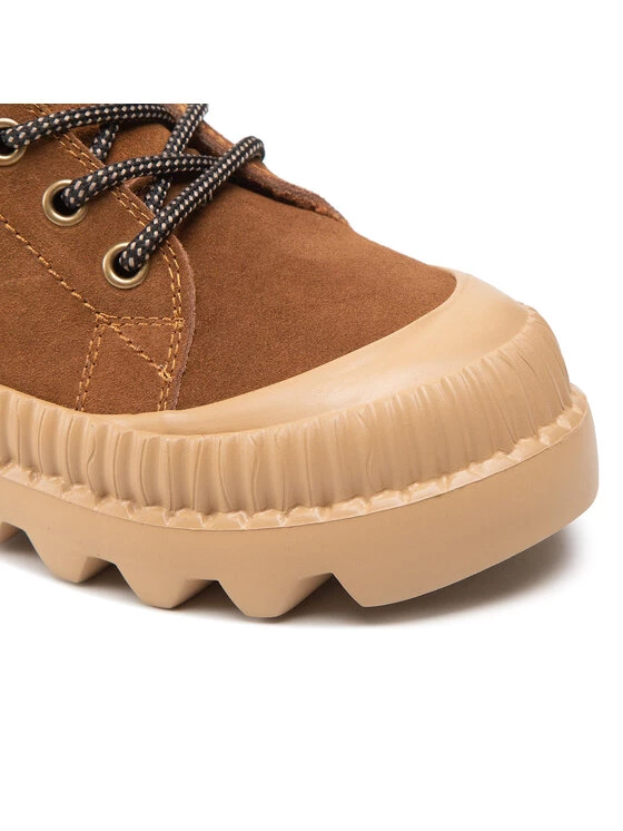 Big Star Shoes Γυναίκες Biker Μποτάκια Ορειβατικά παπούτσια KK274520 Καφέ Καφέ 6 Big Star Shoes Γυναίκες Biker Μποτάκια Ορειβατικά παπούτσια KK274520 Καφέ Καφέ - Image 6