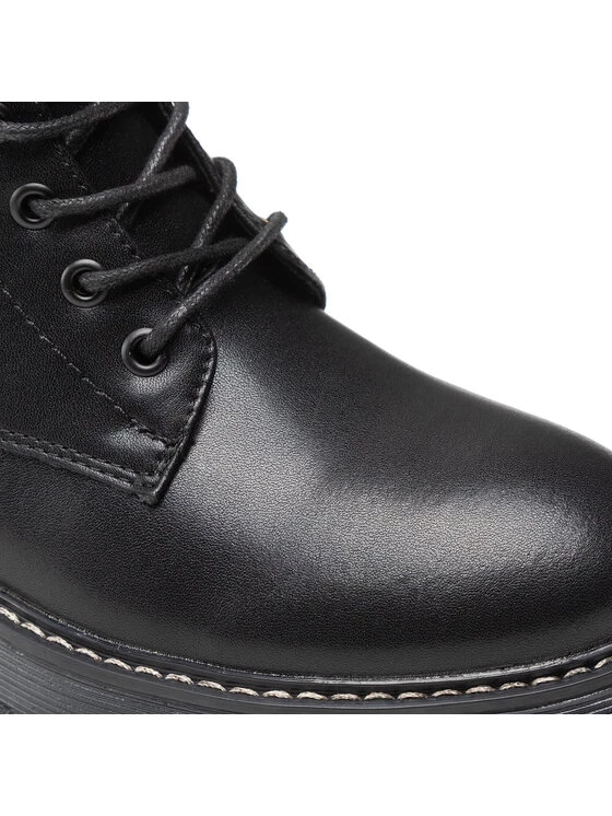 Big Star Shoes Γυναίκες Biker Μποτάκια Μποτάκια KK274490 Μαύρο Μαύρο 6 Big Star Shoes Γυναίκες Biker Μποτάκια Μποτάκια KK274490 Μαύρο Μαύρο - Image 6