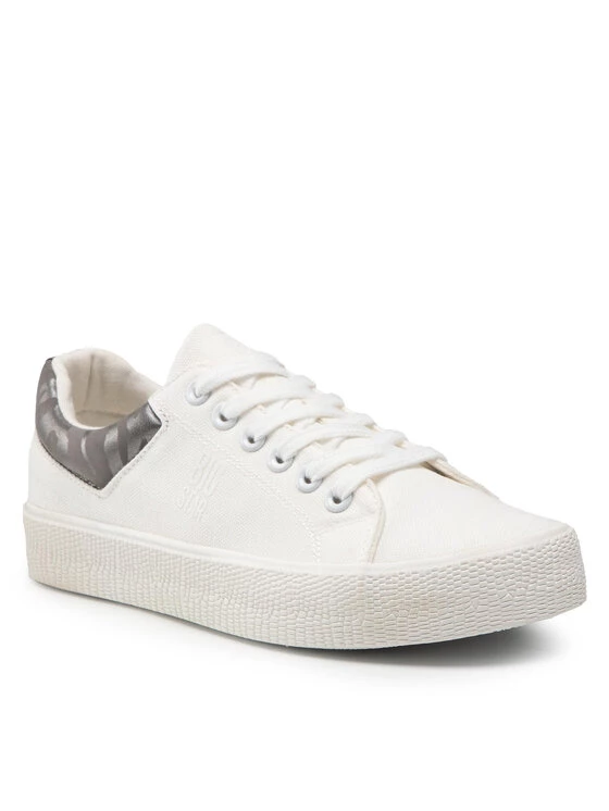 Big Star Shoes Γυναίκες Κλειστά Παπούτσια Πάνινα παπούτσια JJ274561 Λευκό Λευκό 1 Big Star Shoes Γυναίκες Κλειστά Παπούτσια Πάνινα παπούτσια JJ274561 Λευκό Λευκό