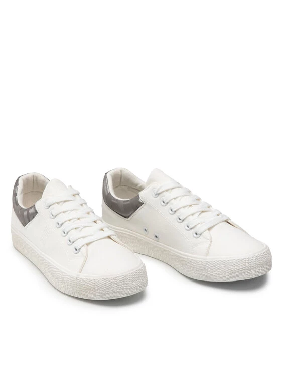 Big Star Shoes Γυναίκες Κλειστά Παπούτσια Πάνινα παπούτσια JJ274561 Λευκό Λευκό 5 Big Star Shoes Γυναίκες Κλειστά Παπούτσια Πάνινα παπούτσια JJ274561 Λευκό Λευκό - Image 5