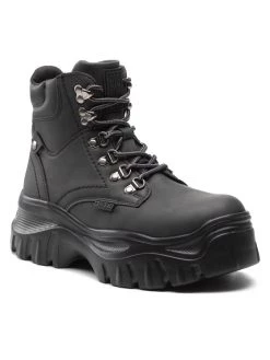 Big Star Shoes Γυναίκες Biker Μποτάκια Μποτάκια KK274368 Μαύρο Μαύρο