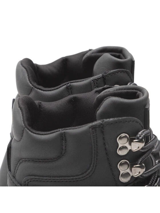 Big Star Shoes Γυναίκες Biker Μποτάκια Μποτάκια KK274368 Μαύρο Μαύρο 5 Big Star Shoes Γυναίκες Biker Μποτάκια Μποτάκια KK274368 Μαύρο Μαύρο - Image 5