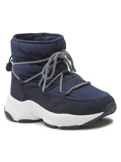 Big Star Shoes Γυναίκες Biker Μποτάκια Μποτάκια KK274273 Σκούρο μπλε Σκούρο μπλε