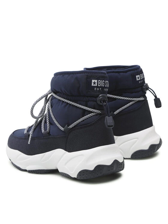 Big Star Shoes Γυναίκες Biker Μποτάκια Μποτάκια KK274273 Σκούρο μπλε Σκούρο μπλε 3 Big Star Shoes Γυναίκες Biker Μποτάκια Μποτάκια KK274273 Σκούρο μπλε Σκούρο μπλε - Image 3