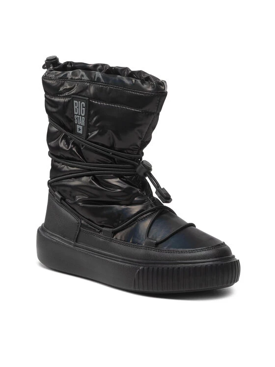 Big Star Shoes Γυναίκες Μπότες Χιονιού KK274193 906 Μαύρο Μαύρο 1 Big Star Shoes Γυναίκες Μπότες Χιονιού KK274193 906 Μαύρο Μαύρο