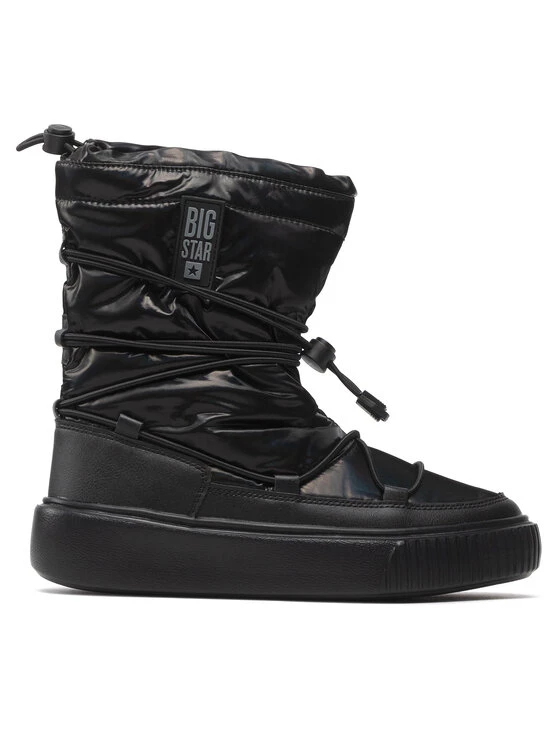 Big Star Shoes Γυναίκες Μπότες Χιονιού KK274193 906 Μαύρο Μαύρο 2 Big Star Shoes Γυναίκες Μπότες Χιονιού KK274193 906 Μαύρο Μαύρο - Image 2