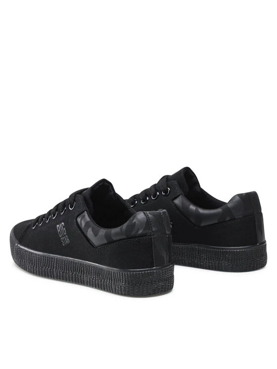 Big Star Shoes Γυναίκες Κλειστά Παπούτσια Πάνινα παπούτσια JJ274563 Μαύρο Μαύρο 3 Big Star Shoes Γυναίκες Κλειστά Παπούτσια Πάνινα παπούτσια JJ274563 Μαύρο Μαύρο - Image 3