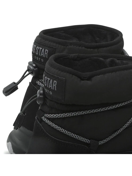 Big Star Shoes Γυναίκες Biker Μποτάκια Μποτάκια KK274274 Μαύρο Μαύρο 5 Big Star Shoes Γυναίκες Biker Μποτάκια Μποτάκια KK274274 Μαύρο Μαύρο - Image 5