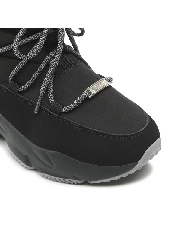 Big Star Shoes Γυναίκες Biker Μποτάκια Μποτάκια KK274274 Μαύρο Μαύρο 6 Big Star Shoes Γυναίκες Biker Μποτάκια Μποτάκια KK274274 Μαύρο Μαύρο - Image 6