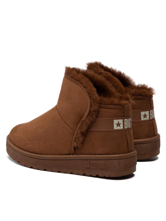 Big Star Shoes Γυναίκες Biker Μποτάκια Παπούτσια KK274620 802 Καφέ Καφέ 3 Big Star Shoes Γυναίκες Biker Μποτάκια Παπούτσια KK274620 802 Καφέ Καφέ - Image 3