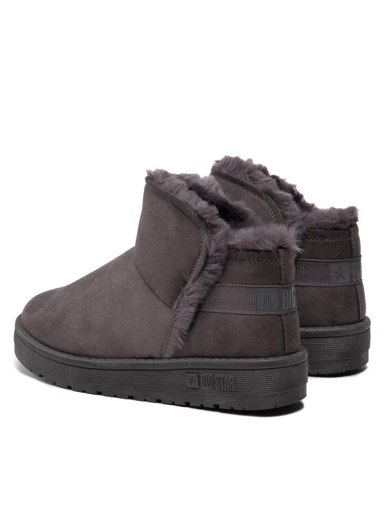 Big Star Shoes Γυναίκες Biker Μποτάκια Παπούτσια KK274623 Γκρι Γκρι 3 Big Star Shoes Γυναίκες Biker Μποτάκια Παπούτσια KK274623 Γκρι Γκρι - Image 3