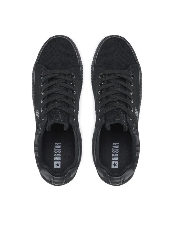 Big Star Shoes Γυναίκες Κλειστά Παπούτσια Πάνινα παπούτσια JJ274563 Μαύρο Μαύρο 6 Big Star Shoes Γυναίκες Κλειστά Παπούτσια Πάνινα παπούτσια JJ274563 Μαύρο Μαύρο - Image 6