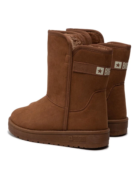 Big Star Shoes Γυναίκες Biker Μποτάκια Παπούτσια KK274616 Καφέ Καφέ 3 Big Star Shoes Γυναίκες Biker Μποτάκια Παπούτσια KK274616 Καφέ Καφέ - Image 3