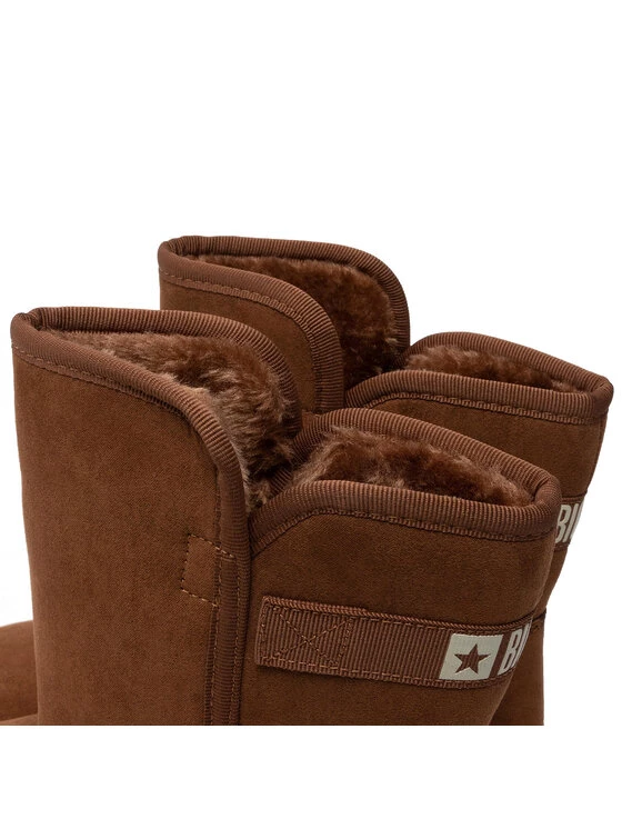 Big Star Shoes Γυναίκες Biker Μποτάκια Παπούτσια KK274616 Καφέ Καφέ 5 Big Star Shoes Γυναίκες Biker Μποτάκια Παπούτσια KK274616 Καφέ Καφέ - Image 5