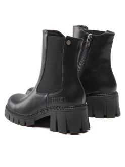 Big Star Shoes Γυναίκες Biker Μποτάκια Μποτάκια KK274492 Μαύρο Μαύρο -Big Star Shoes Sales Store unnamed file 4567