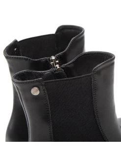 Big Star Shoes Γυναίκες Biker Μποτάκια Μποτάκια KK274492 Μαύρο Μαύρο -Big Star Shoes Sales Store unnamed file 4569