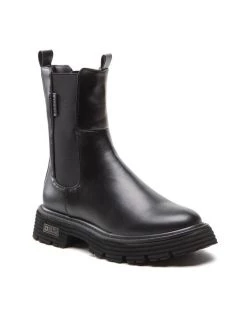 Big Star Shoes Sales Store 2 Big Star Shoes Γυναίκες Chelsea Boots Μποτάκια με λάστιχο KK274500 Μαύρο Μαύρο