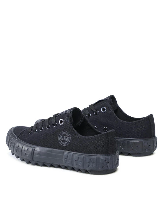 Big Star Shoes Γυναίκες Κλειστά Παπούτσια Πάνινα παπούτσια JJ274510 Μαύρο Μαύρο 3 Big Star Shoes Γυναίκες Κλειστά Παπούτσια Πάνινα παπούτσια JJ274510 Μαύρο Μαύρο - Image 3