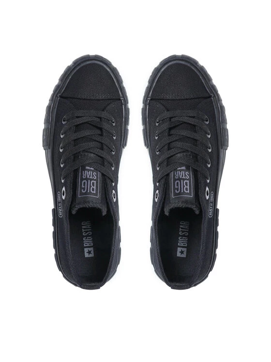 Big Star Shoes Γυναίκες Κλειστά Παπούτσια Πάνινα παπούτσια JJ274510 Μαύρο Μαύρο 6 Big Star Shoes Γυναίκες Κλειστά Παπούτσια Πάνινα παπούτσια JJ274510 Μαύρο Μαύρο - Image 6