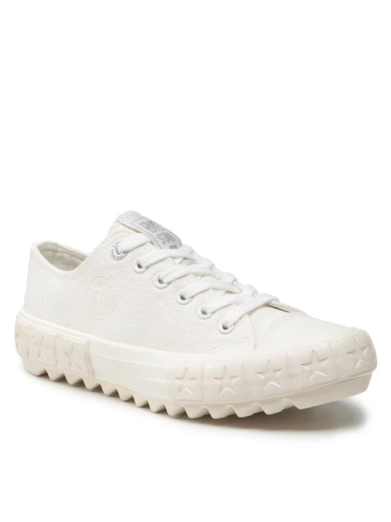 Big Star Shoes Γυναίκες Κλειστά Παπούτσια Πάνινα παπούτσια JJ274509 Λευκό Λευκό 1 Big Star Shoes Γυναίκες Κλειστά Παπούτσια Πάνινα παπούτσια JJ274509 Λευκό Λευκό