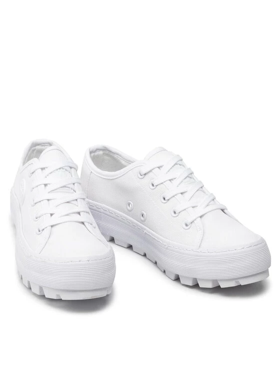 Big Star Shoes Γυναίκες Κλειστά Παπούτσια Πάνινα παπούτσια JJ274488 Λευκό Λευκό 5 Big Star Shoes Γυναίκες Κλειστά Παπούτσια Πάνινα παπούτσια JJ274488 Λευκό Λευκό - Image 5