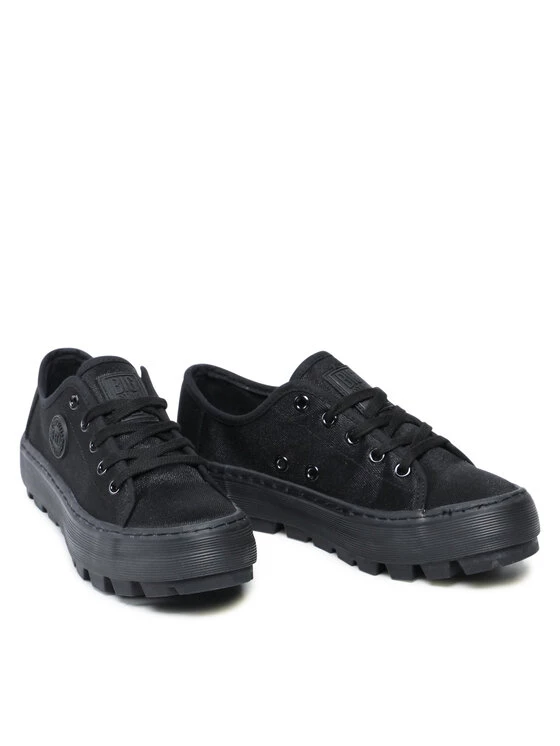 Big Star Shoes Γυναίκες Κλειστά Παπούτσια Πάνινα παπούτσια JJ274489 Μαύρο Μαύρο 5 Big Star Shoes Γυναίκες Κλειστά Παπούτσια Πάνινα παπούτσια JJ274489 Μαύρο Μαύρο - Image 5