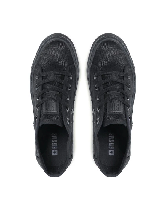 Big Star Shoes Γυναίκες Κλειστά Παπούτσια Πάνινα παπούτσια JJ274489 Μαύρο Μαύρο 6 Big Star Shoes Γυναίκες Κλειστά Παπούτσια Πάνινα παπούτσια JJ274489 Μαύρο Μαύρο - Image 6