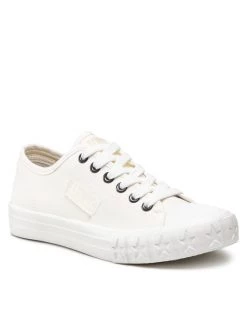 Big Star Shoes Γυναίκες Κλειστά Παπούτσια Sneakers JJ274493 Λευκό Λευκό