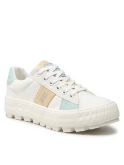 Big Star Shoes Γυναίκες Κλειστά Παπούτσια Πάνινα παπούτσια JJ274480 Λευκό Λευκό