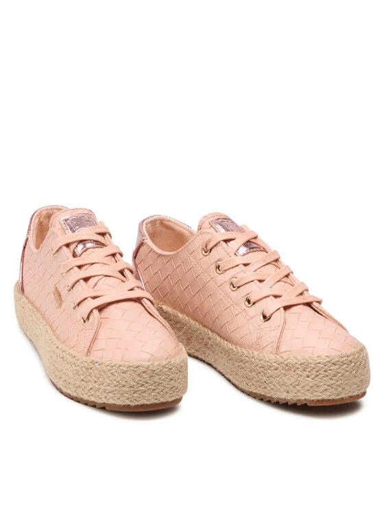 Big Star Shoes Γυναίκες Εσπαντρίγιες JJ274398 Ροζ Ροζ 5 Big Star Shoes Γυναίκες Εσπαντρίγιες JJ274398 Ροζ Ροζ - Image 5