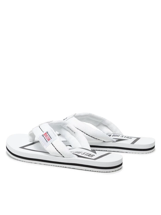 Big Star Shoes Γυναίκες Σαγιονάρες JJ274A426 Λευκό Λευκό 2 Big Star Shoes Γυναίκες Σαγιονάρες JJ274A426 Λευκό Λευκό - Image 2