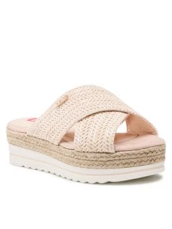 Big Star Shoes Γυναίκες Εσπαντρίγιες JJ274A398 Μπεζ Μπεζ