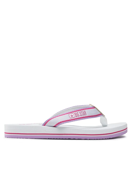 Big Star Shoes Γυναίκες Σαγιονάρες JJ274A378 Λευκό Λευκό 2 Big Star Shoes Γυναίκες Σαγιονάρες JJ274A378 Λευκό Λευκό - Image 2